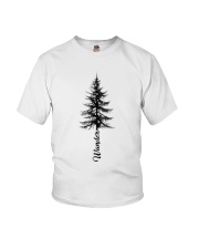 Wander Pine Tree Youth T-Shirt thumbnail