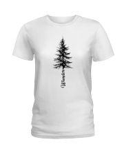 Wander Pine Tree Ladies T-Shirt thumbnail
