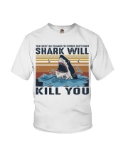 Shark Will Kill You Youth T-Shirt thumbnail