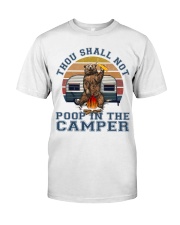 Thou Shall Not Poop IN The Camper Classic T-Shirt tile