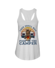 Thou Shall Not Poop IN The Camper Ladies Flowy Tank tile