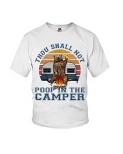 Thou Shall Not Poop IN The Camper Youth T-Shirt tile