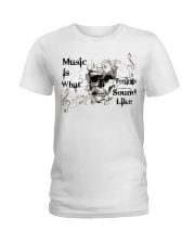 What Feelings Sound Like Ladies T-Shirt thumbnail