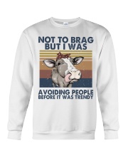 Not To Brag But I Was Crewneck Sweatshirt tile