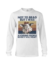 Not To Brag But I Was Long Sleeve Tee tile