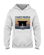 I Hate People Hooded Sweatshirt front