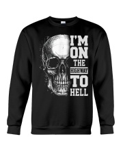 Im On The Highway To Hell Crewneck Sweatshirt tile