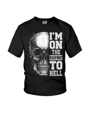 Im On The Highway To Hell Youth T-Shirt tile