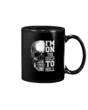 Im On The Highway To Hell Mug tile