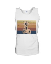 Beer And Alien Unisex Tank tile
