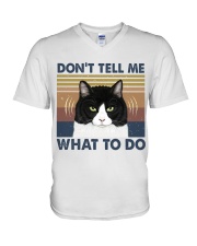 Dont Tell Me What To Do V-Neck T-Shirt tile
