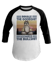 Inhale The GoodShlt Baseball Tee thumbnail