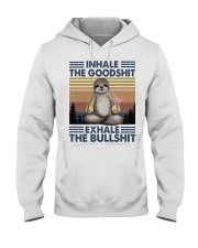Inhale The GoodShlt Hooded Sweatshirt front