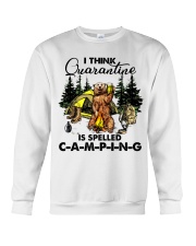 I Think Quarantine Crewneck Sweatshirt tile