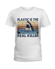 Plastic Is The Real Killer Ladies T-Shirt thumbnail