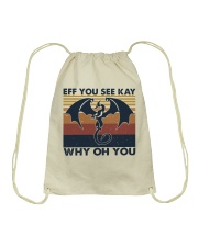 Eff You See Key Drawstring Bag thumbnail