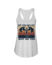 Eff You See Key Ladies Flowy Tank thumbnail