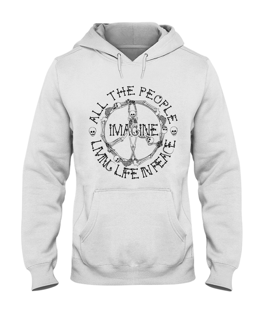 Imagine All The People Hooded Sweatshirt