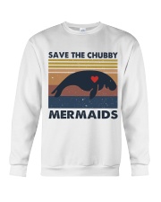 Save The Chubby Mermaids Crewneck Sweatshirt thumbnail