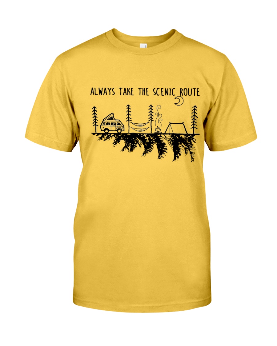 Always Take The Scenic Route Classic T-Shirt