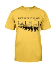 Always Take The Scenic Route Classic T-Shirt front