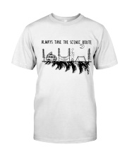 Always Take The Scenic Route Premium Fit Mens Tee thumbnail