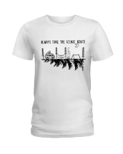 Always Take The Scenic Route Ladies T-Shirt thumbnail