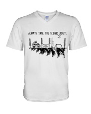 Always Take The Scenic Route V-Neck T-Shirt thumbnail