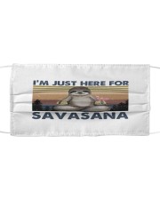 Im Just Here For Savasana Mask tile