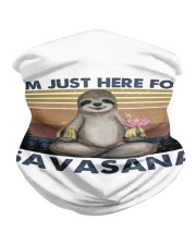 Im Just Here For Savasana Neck Gaiter tile