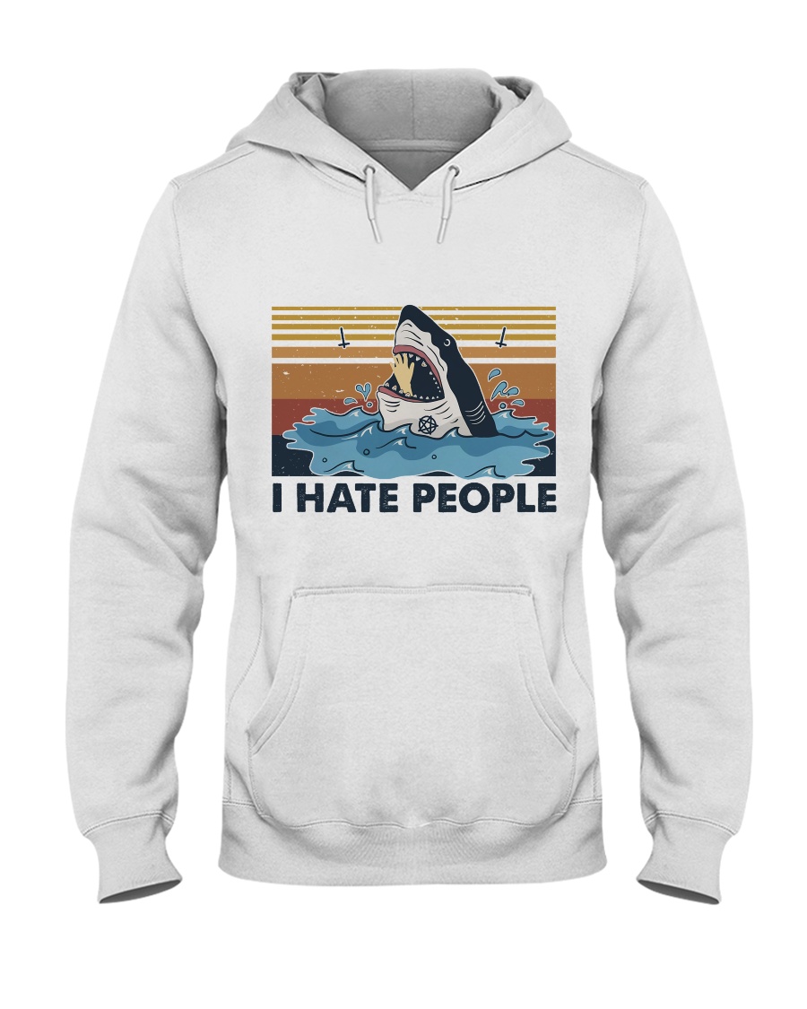 I Hate People Hooded Sweatshirt