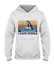 I Hate People Hooded Sweatshirt front