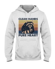 Clean Hands Pure Heart Hooded Sweatshirt front