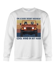 On A Dark Desert Highway Crewneck Sweatshirt tile