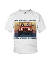 On A Dark Desert Highway Youth T-Shirt tile