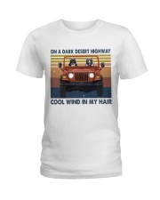 On A Dark Desert Highway Ladies T-Shirt tile