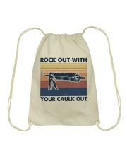 Rock Out With Your Caulk Out Drawstring Bag thumbnail