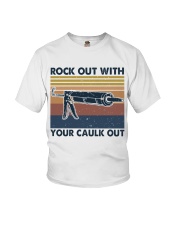Rock Out With Your Caulk Out Youth T-Shirt thumbnail