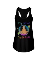 Stay Out Of My Bubble Ladies Flowy Tank tile