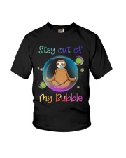 Stay Out Of My Bubble Youth T-Shirt tile