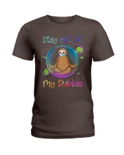 Stay Out Of My Bubble Ladies T-Shirt tile