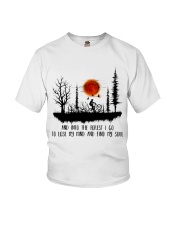 And Into The Forest I Go Youth T-Shirt tile