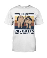 I Like Pig Butts Classic T-Shirt thumbnail