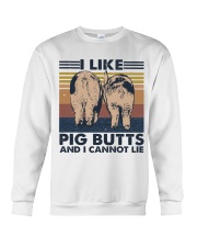 I Like Pig Butts Crewneck Sweatshirt thumbnail