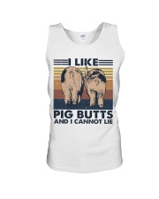 I Like Pig Butts Unisex Tank thumbnail