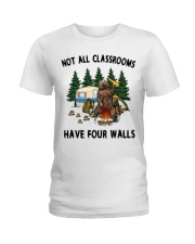 Not All Classrooms Have Four Walls Ladies T-Shirt thumbnail