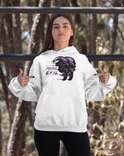 Double Evil Hooded Sweatshirt apparel-hooded-sweatshirt-lifestyle-05