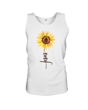 Jesus Sunflower Unisex Tank thumbnail