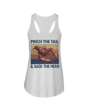 Pinch The Tail Funny Shirt Ladies Flowy Tank tile