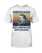 Mershark Funny Shirt Classic T-Shirt thumbnail